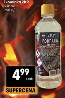 Podpałka żelowa do rozpalania grilla i kominka promocja w Delikatesy Centrum