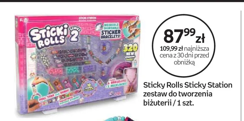 Sticki Rolls Sticky Station zestaw do tworzenia biżuterii promocja w Empik