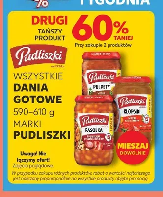 Danie gotowe Pudliszki Klopsiki w sosie pomidorowym promocja w Kaufland