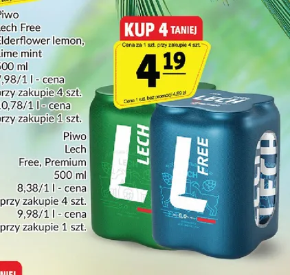 Piwo Lech Premium promocja w Prim Market