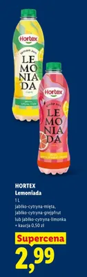 Lemoniada jabłko-cytryna-mięta promocja w Lidl