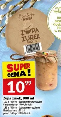 Zupa żurek Białecki Kuchnia promocja w Twój Market