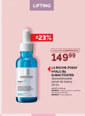 Skoncentrowane serum do twarzy Hyalu B5 Suractivated La Roche-Posay promocja w Ziko Dermo