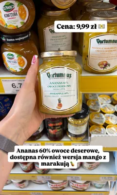 Owoce deserowe smak lata Vortumnus promocja w Dino