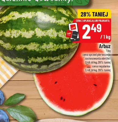 Arbuz promocja w POLOmarket