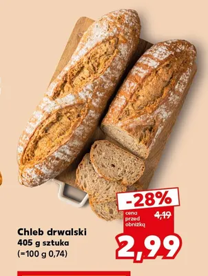 Chleb drwalski promocja w Kaufland