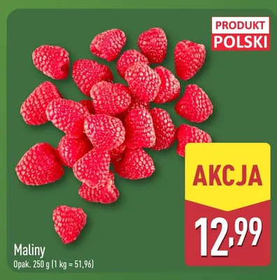 Maliny promocja w Aldi
