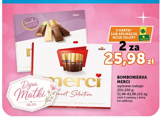 Bombonierka Merci promocja w ABC