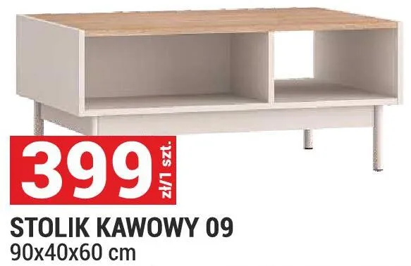 Stolik kawowy 09 promocja w Merkury Market