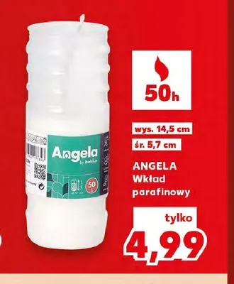 Wkład parafinowy Angela promocja w Kaufland