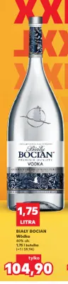 Wódka Biały Bocian 40% promocja w Kaufland