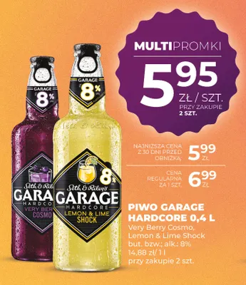 Piwo Garage Hardcore Very Berry Cosmo promocja w Duży Ben