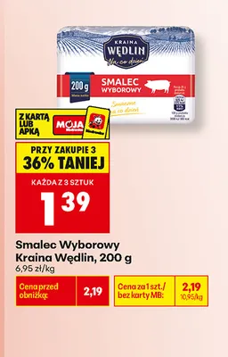 Smalec Wyborowy Kraina Wędlin promocja w Biedronka