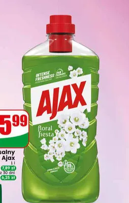 Płyn uniwersalny Ajax Floral Fiesta promocja w Dino