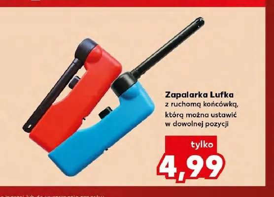 Zapalarka Lufka z ruchomą końcówką promocja w Kaufland