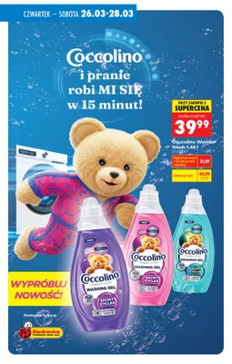 Żel do prania Wonder Wash Fresh Sky promocja w Biedronka