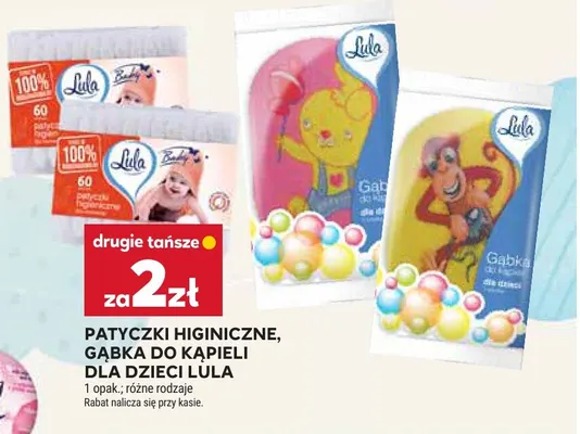 Patyczki higieniczne Lula promocja w Stokrotka