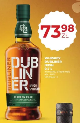 Whiskey Irish promocja w Duży Ben