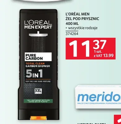 Żel pod prysznic L'Oréal Men promocja w Selgros