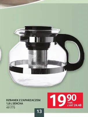 Dzbanek z zaparzaczem 1,8 l Sencha promocja w Selgros