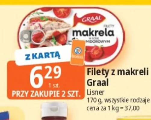 Filety z makreli Graal promocja w Leclerc