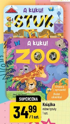 Książka A kuku! Zoo promocja w POLOmarket