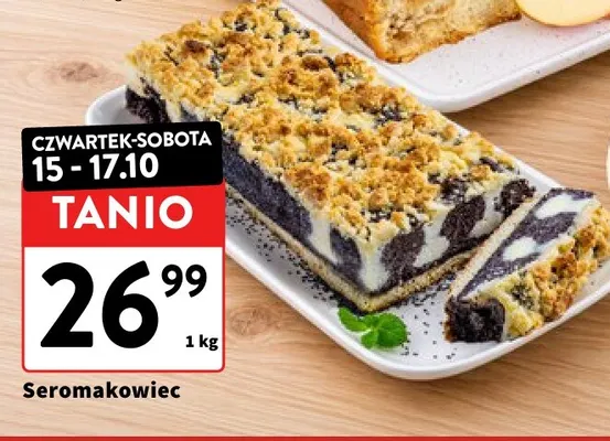 Seromakowiec promocja w Intermarche