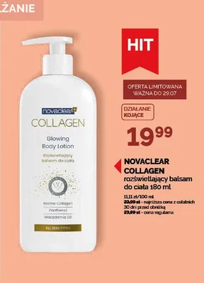 Balsam do ciała Novaclear Collagen rozświetlający promocja w Ziko Dermo