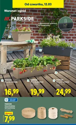 Sznurek jutowy lub bawełniany promocja w Lidl