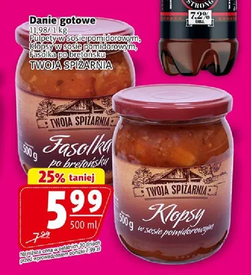 Pulpety w sosie pomidorowym Twoja Spiżarnia promocja w Prim Market