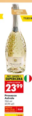 Prosecco Astrale promocja w Biedronka