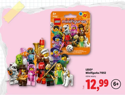 Klocki LEGO Minifigurka 71052 promocja w Lidl