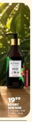 Oczyszczający krem do twarzy Botanic SkinFood promocja w Drogerie Natura