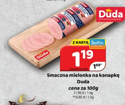 Smaczna mielonka na kanapkę Duda promocja w Delfin