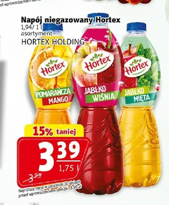 Napój niegazowany Hortex Pomarańcza Mango promocja w Prim Market