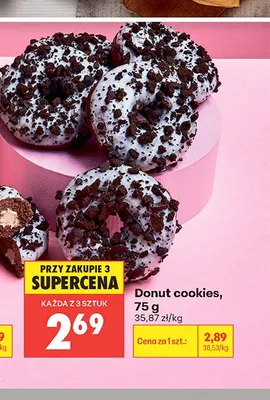 Donut cookies promocja w Biedronka