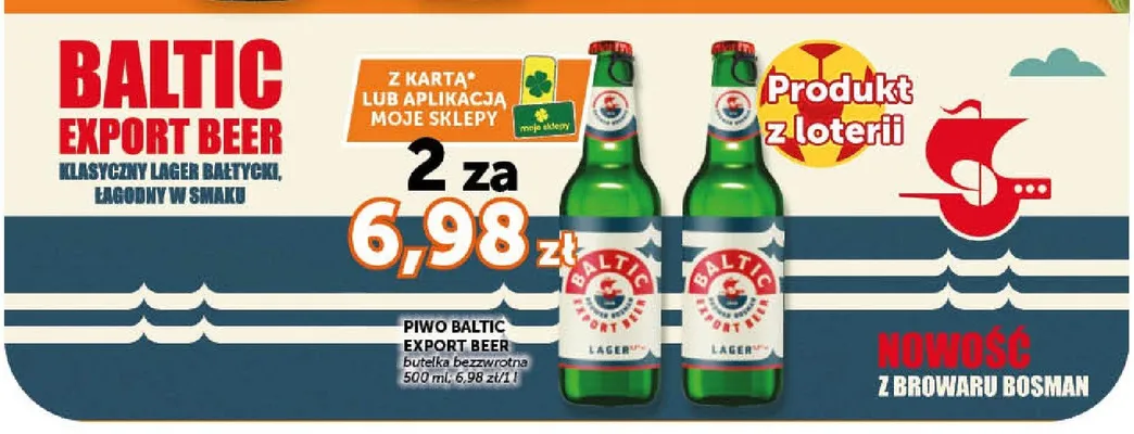 Piwo Baltic Export Beer promocja w Euro Sklep