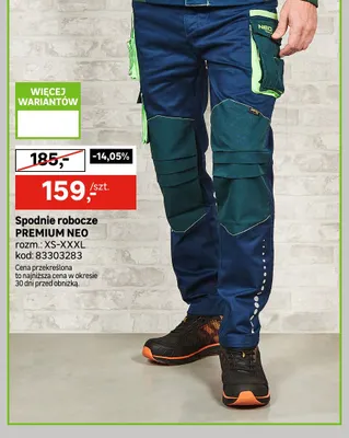 Spodnie robocze premium NEO promocja w Leroy Merlin