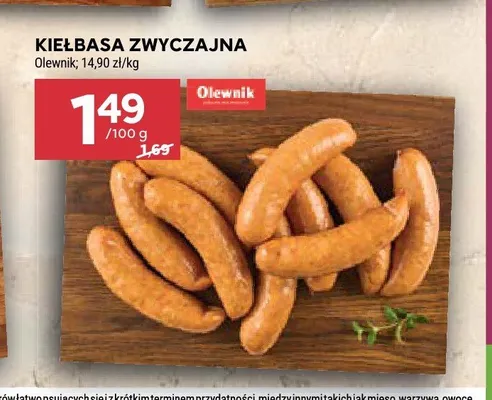 Kiełbasa zwyczajna promocja w Stokrotka