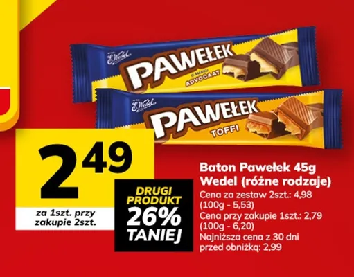 Baton Pawełek Adwokat Wedel promocja w Hitpol