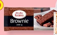 Ciasto Brownie Słodka Kraina promocja w Biedronka