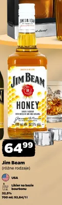 Likier Jim Beam Honey promocja w Netto