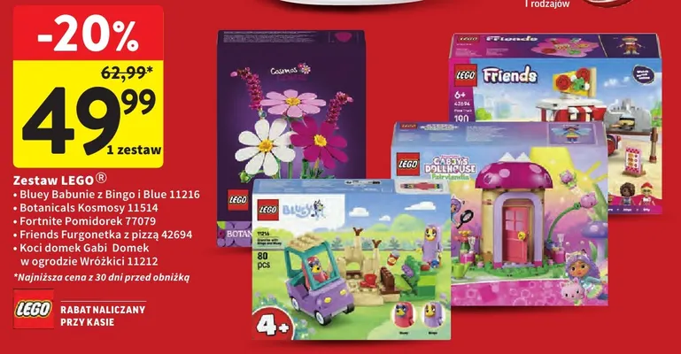 Klocki LEGO Fortnite Pomidorek 77079 promocja w Intermarche