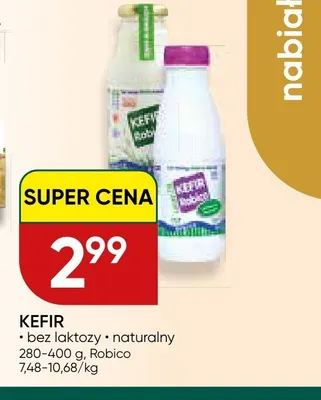 Kefir Robico bez laktozy promocja w Chata Polska