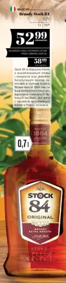 Brandy Stock 84 promocja w POLOmarket
