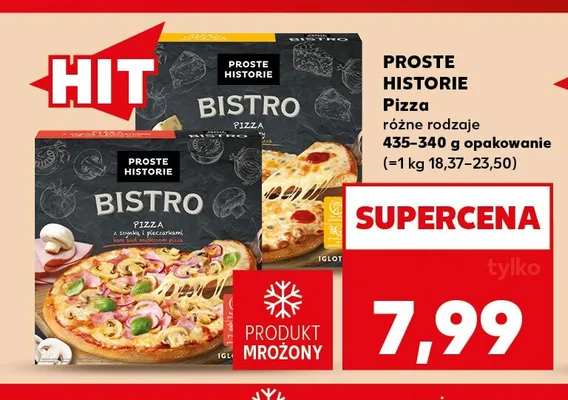 Pizza Proste Historie Bistro promocja w Kaufland
