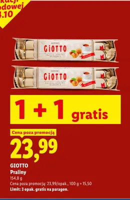 Praliny Giotto promocja w Lidl