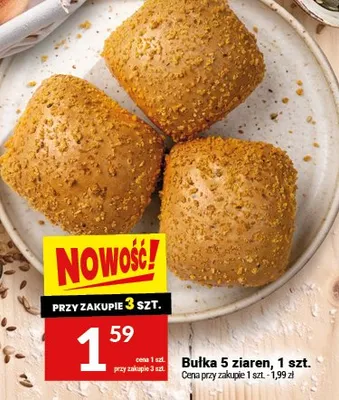 Bułka 5 ziaren promocja w Twój Market