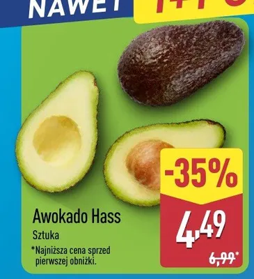 Awokado Hass promocja w Aldi