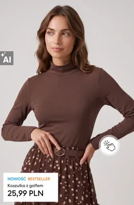 Koszulka z golfem promocja w Sinsay